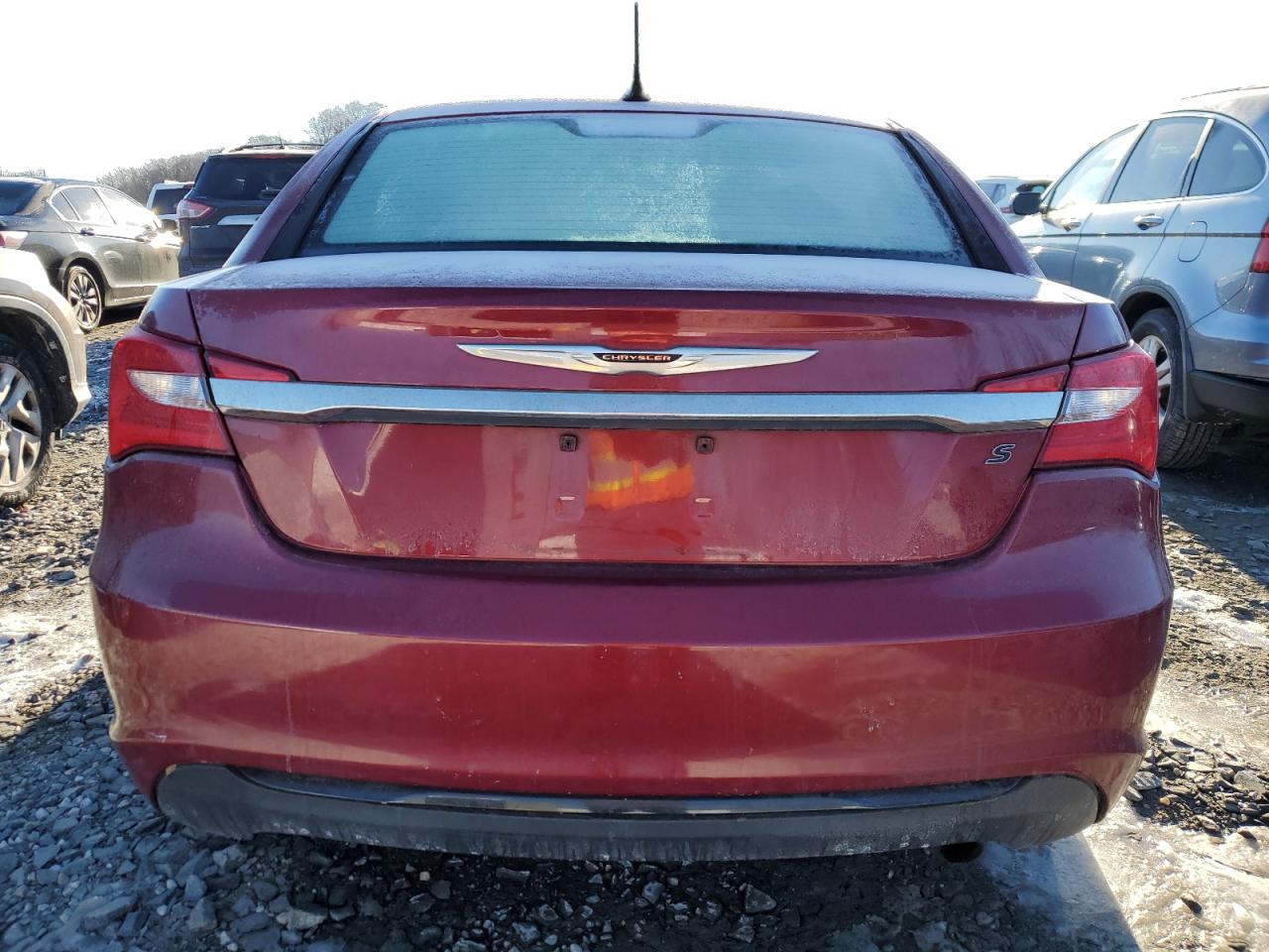 2013 Chrysler 200 VIN 1C3CCBBB7DN722805 Copart auction photo, front end damage thumbnail 6