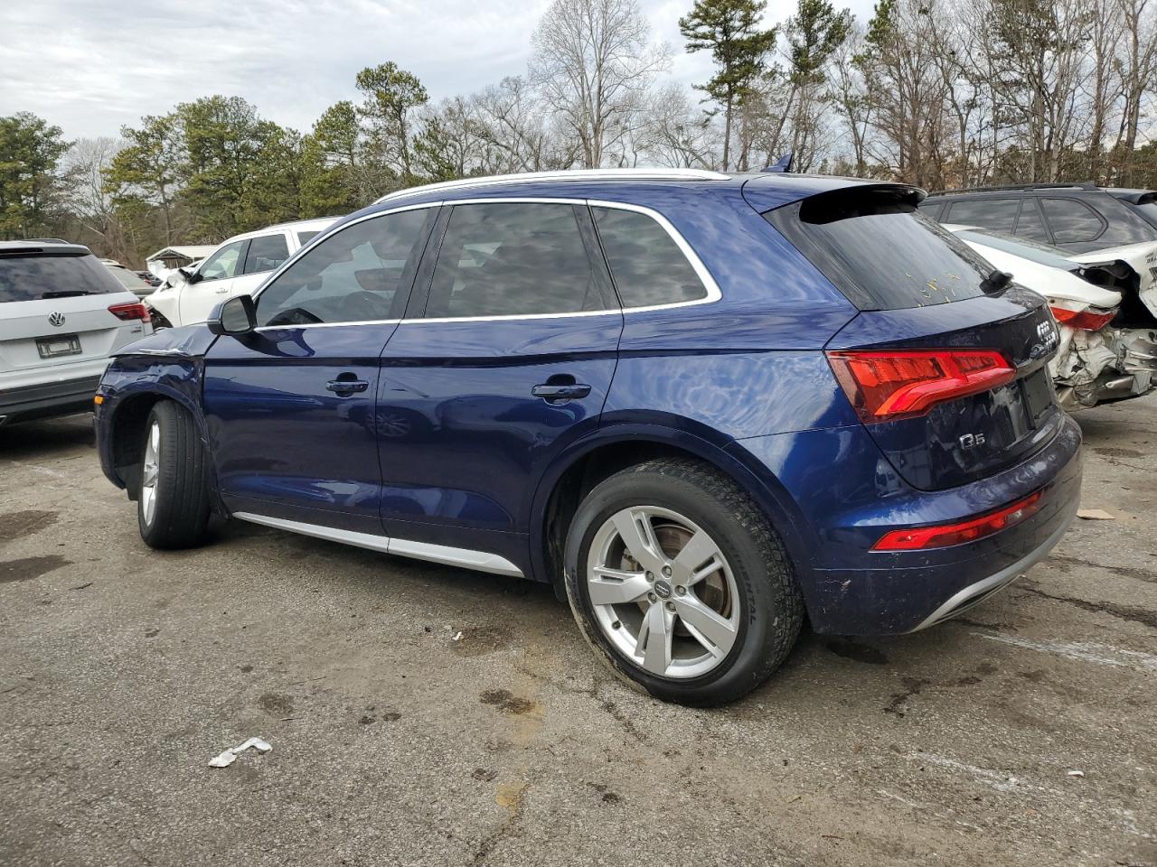 2018 Audi Q5 VIN WA1BNAFY2J2066921 Copart auction photo, front end damage thumbnail 2
