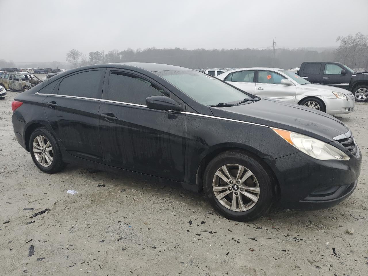2012 Hyundai Sonata VIN 5NPEB4AC8CH355439 Copart auction photo, side / rear end damage thumbnail 4