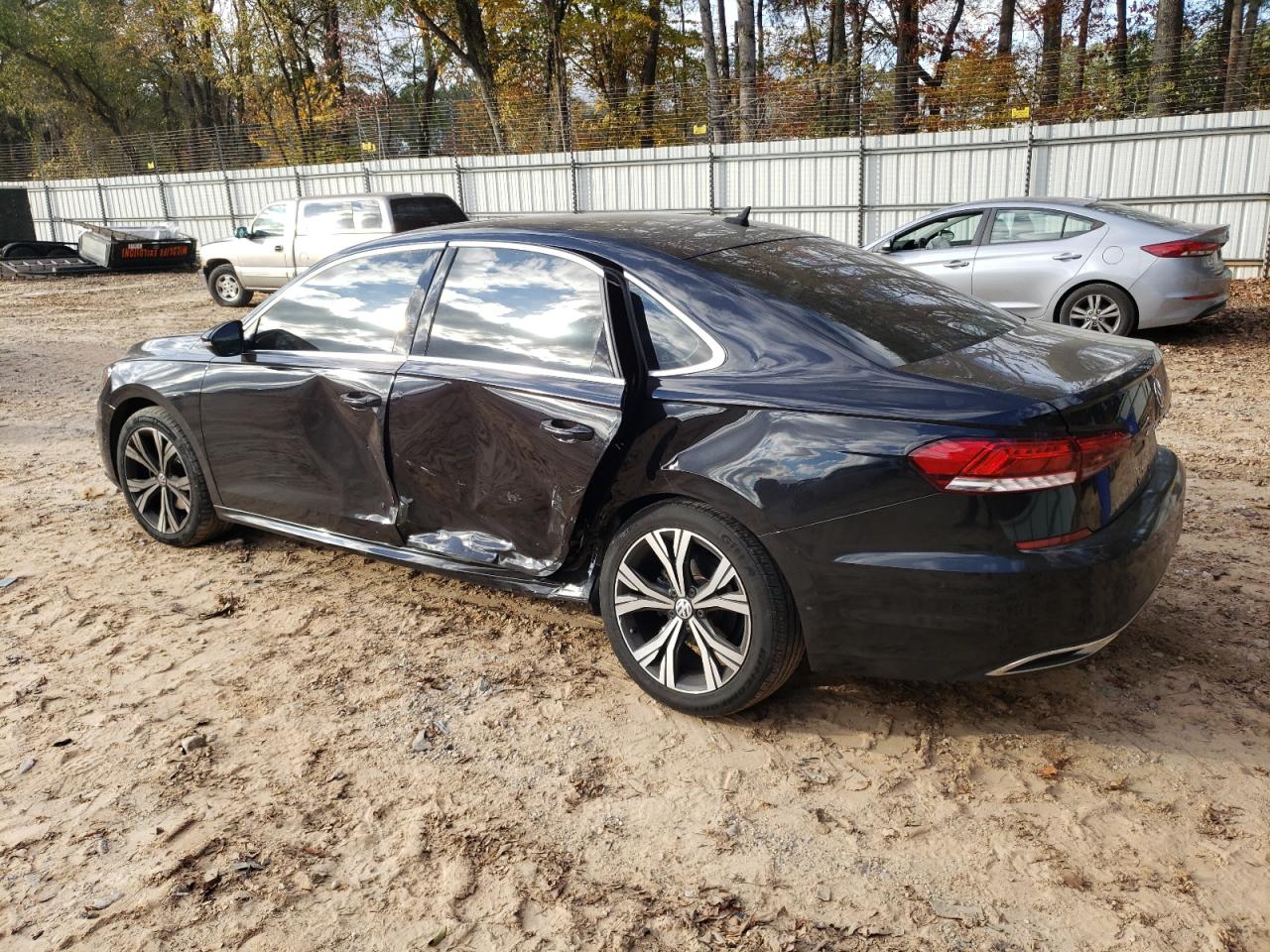 2020 Volkswagen Passat VIN 1VWCA7A30LC024696 Copart auction photo, side damage thumbnail 2