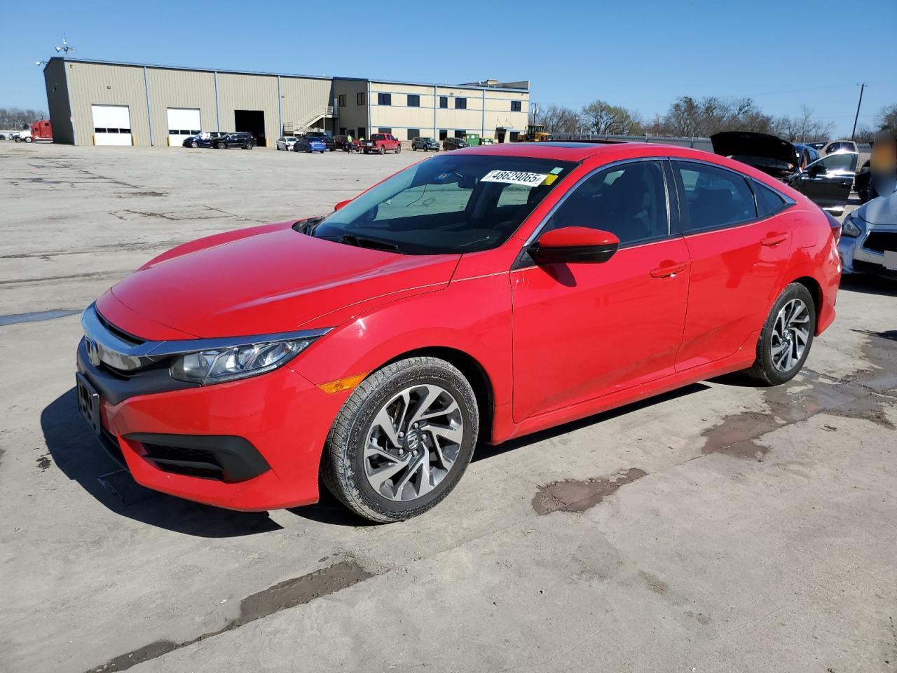 2016 Honda Civic VIN 2HGFC2F77GH568125