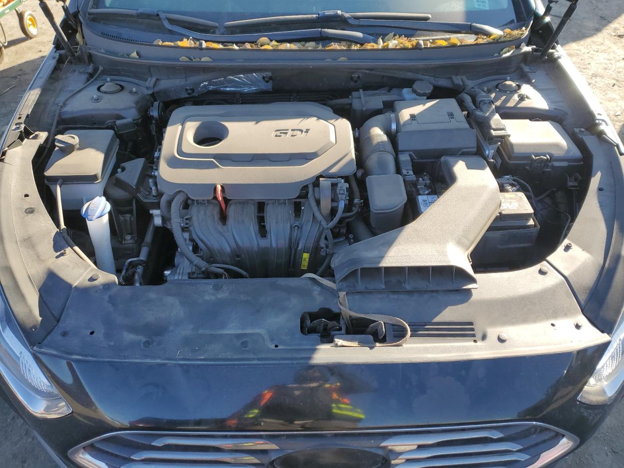 2018 Hyundai Sonata VIN 5NPE24AF7JH694314 Copart auction photo, vandalism damage thumbnail 11