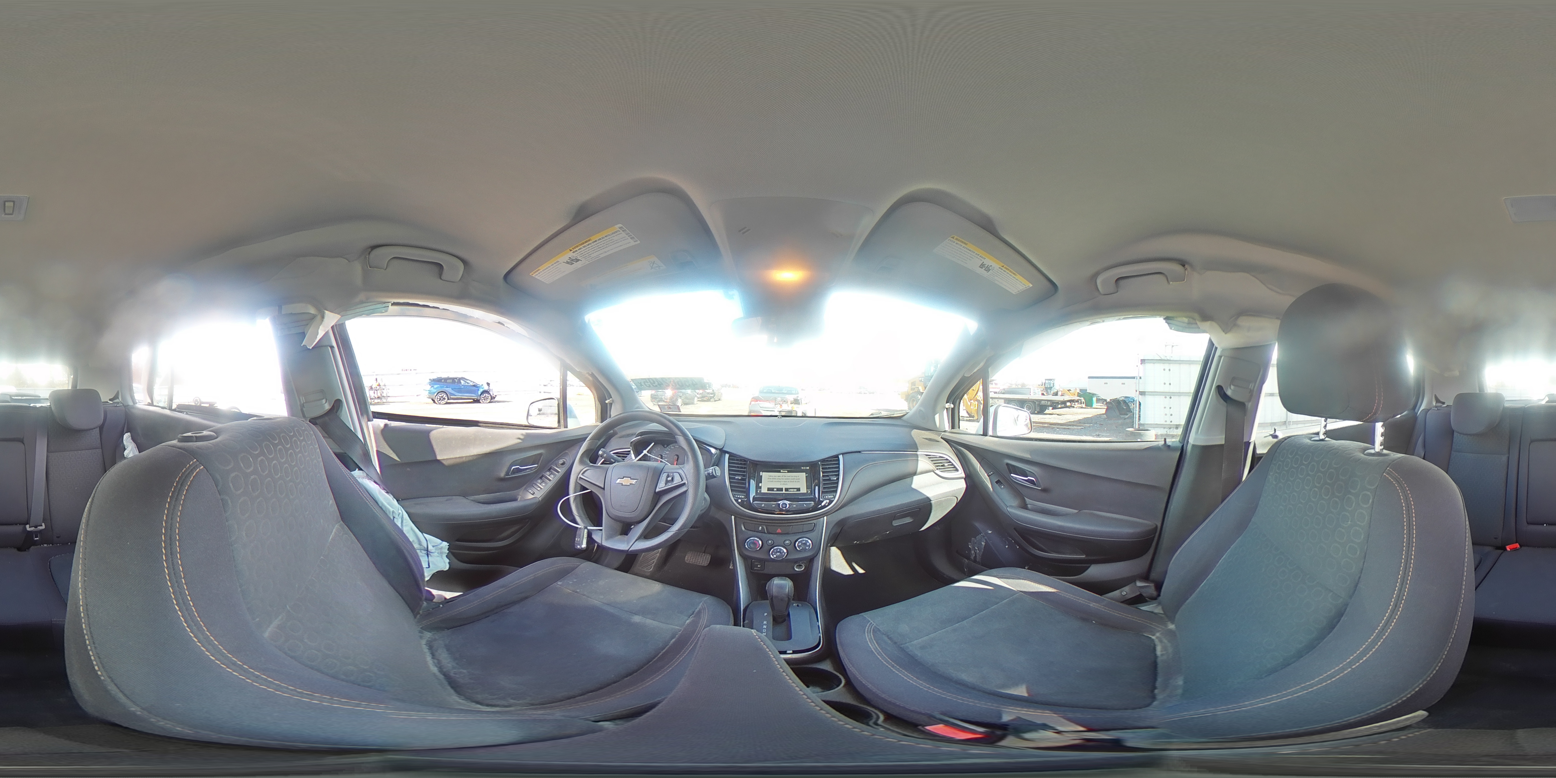 2017 Chevrolet Trax VIN 3GNCJKSB6HL258663 Copart auction photo, side damage thumbnail 14
