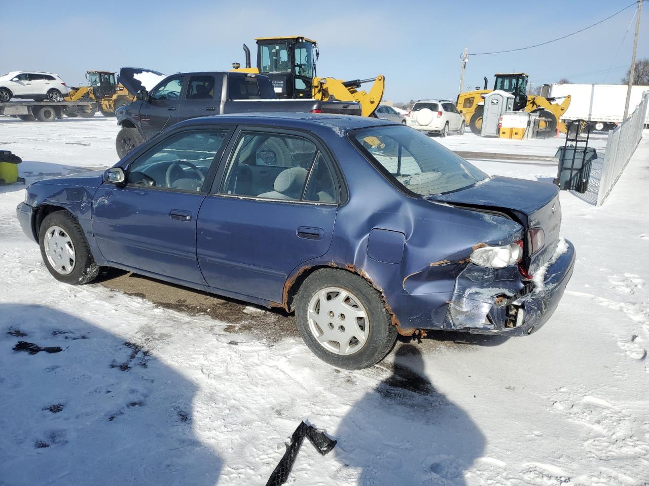1999 Toyota Corolla VIN 1NXBR12EXXZ235808 Copart auction photo, rear end / front end damage thumbnail 2