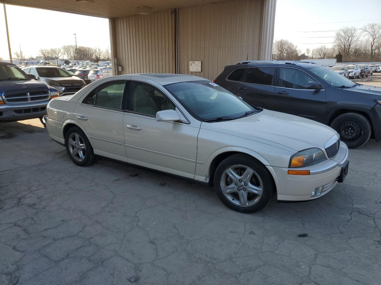 2002 Lincoln LS VIN 1LNHM86S12Y706795 Copart auction photo, rear end damage thumbnail 4