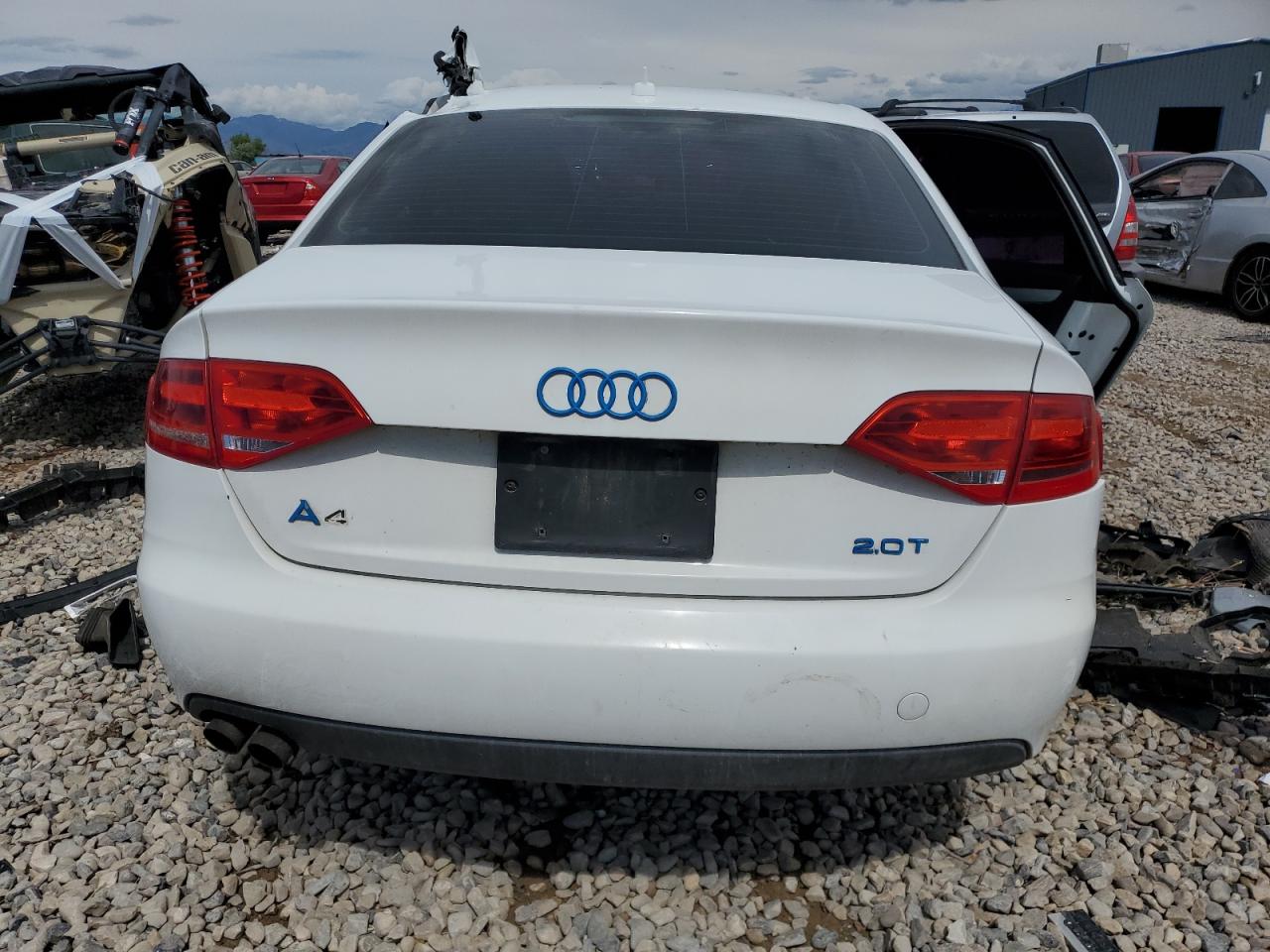 2009 Audi A4 VIN WAUJF78K09N073609 Copart auction photo, all over damage thumbnail 6