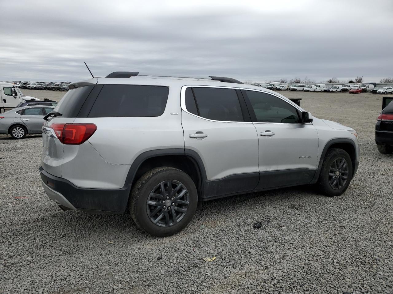 2019 GMC Acadia VIN 1GKKNMLA4KZ124412 Copart auction photo, side damage thumbnail 3