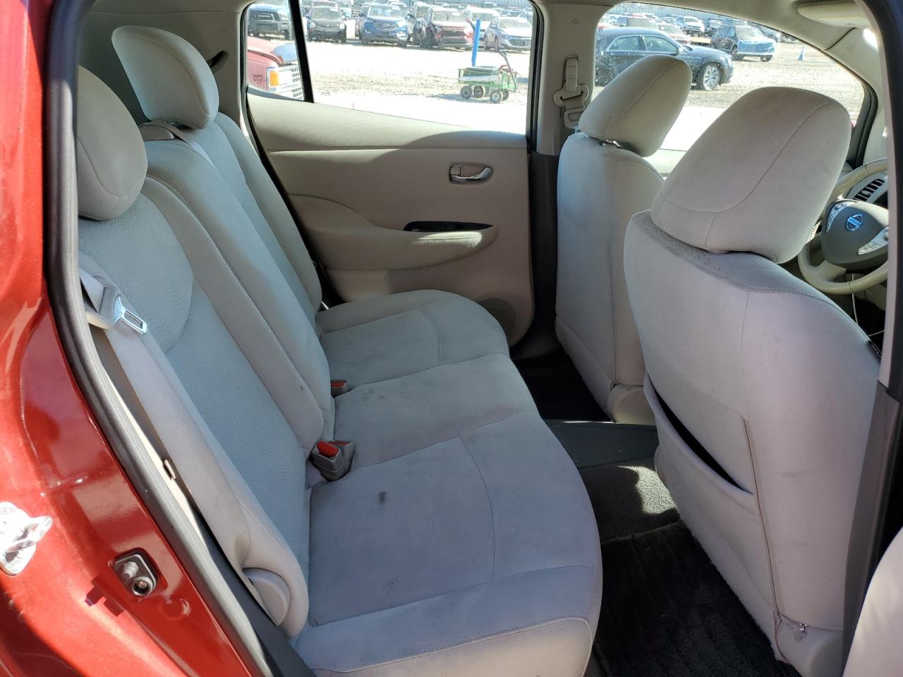 2014 Nissan Leaf VIN 1N4AZ0CP0EC333782 Copart auction photo, front end damage thumbnail 10