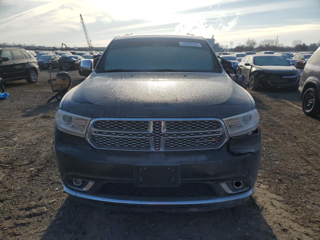 2014 Dodge Durango VIN 1C4SDJET1EC468668 Copart auction photo, front end / side damage thumbnail 5
