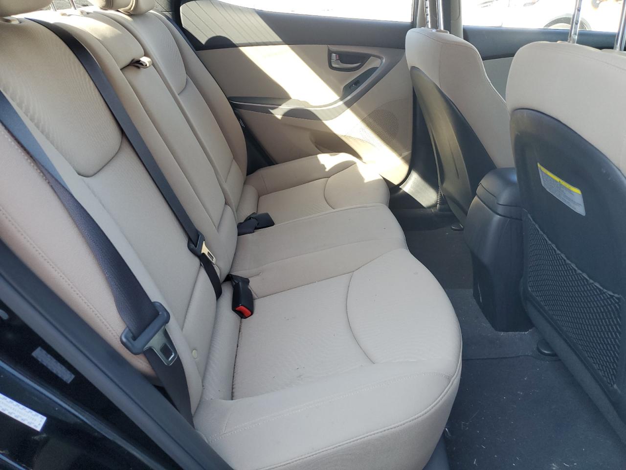 2016 Hyundai Elantra VIN KMHDH4AE5GU575589 Copart auction photo, rear end damage thumbnail 10
