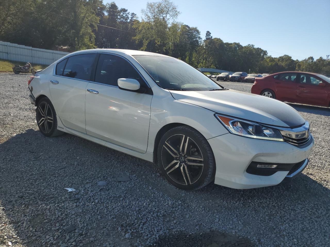 2017 Honda Accord VIN 1HGCR2F59HA140475 Copart auction photo, rear end damage thumbnail 4