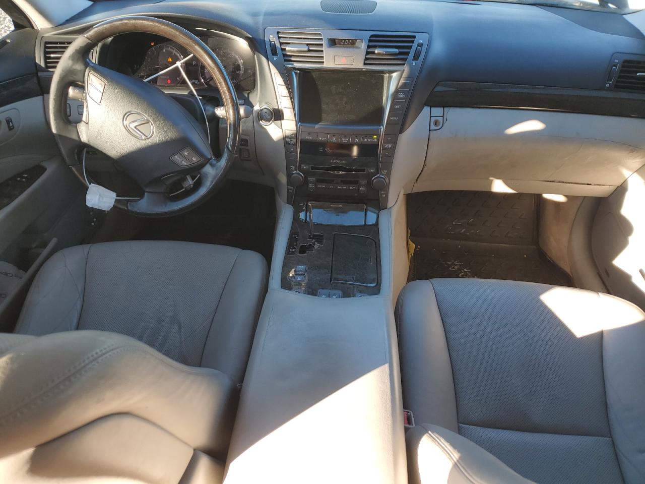 2007 Lexus LS VIN JTHBL46F175031837 Copart auction photo, rear end damage thumbnail 8