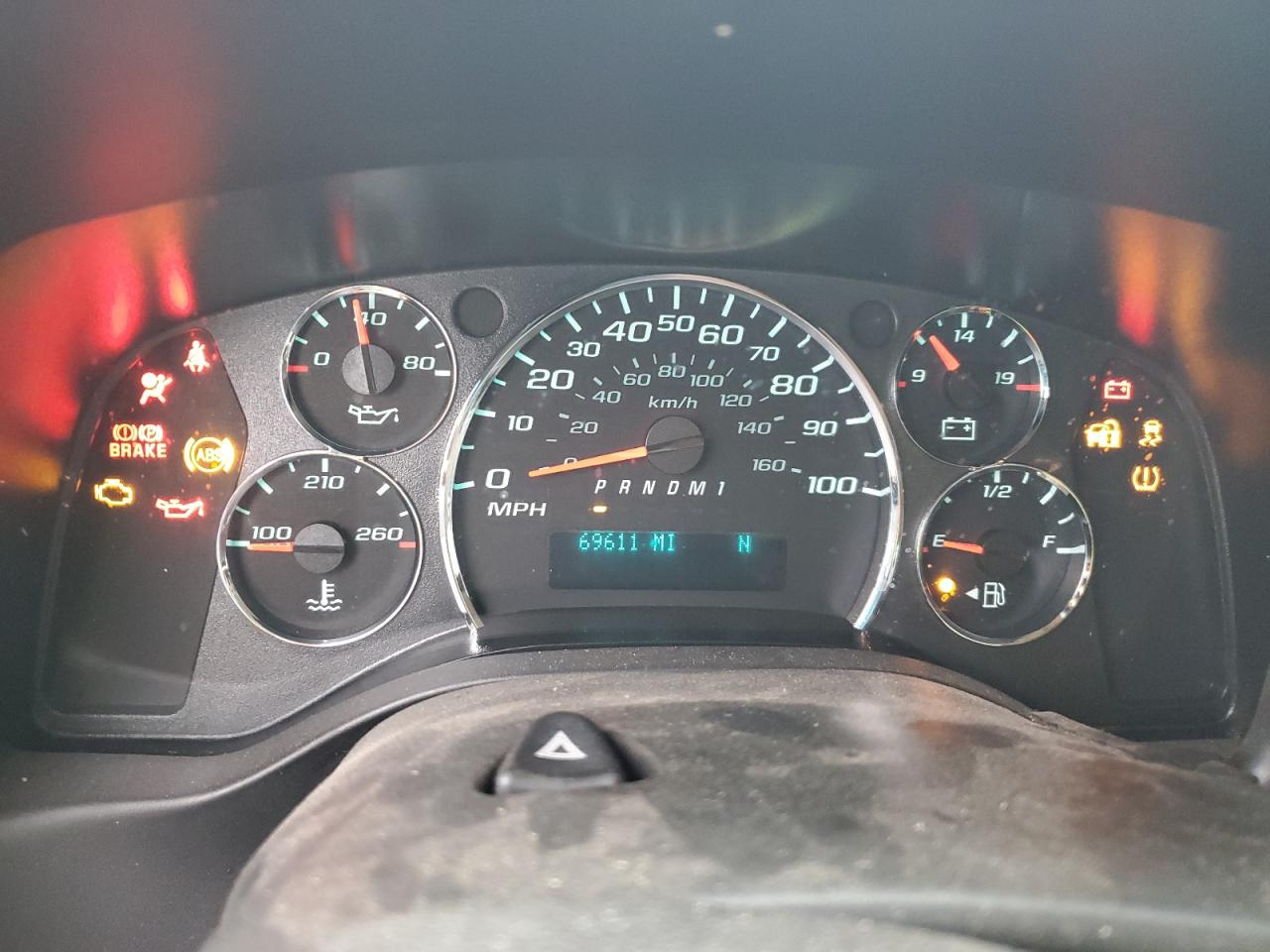 2010 Chevrolet Express VIN 1GA2G1DG6A1147607 Copart auction photo, all over damage thumbnail 9