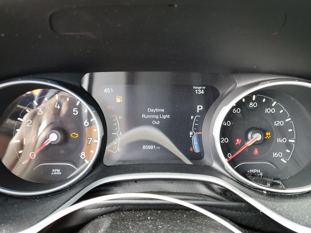 2017 Jeep Compass VIN 3C4NJDBB8HT628069 Copart auction photo, front end damage thumbnail 9