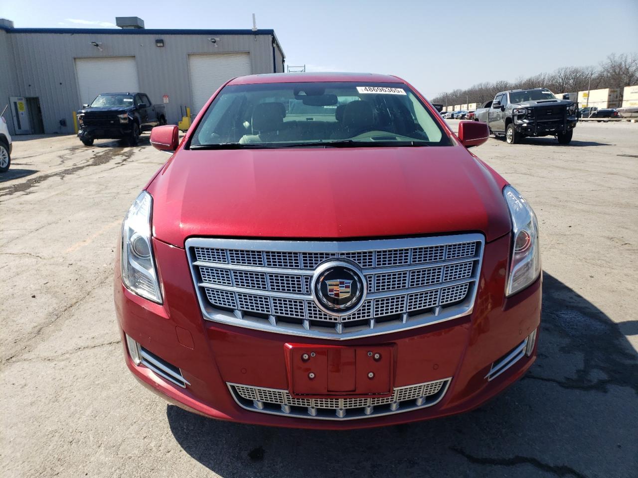 2013 Cadillac XTS VIN 2G61V5S32D9174001 Copart auction photo, rear end / hail damage thumbnail 5