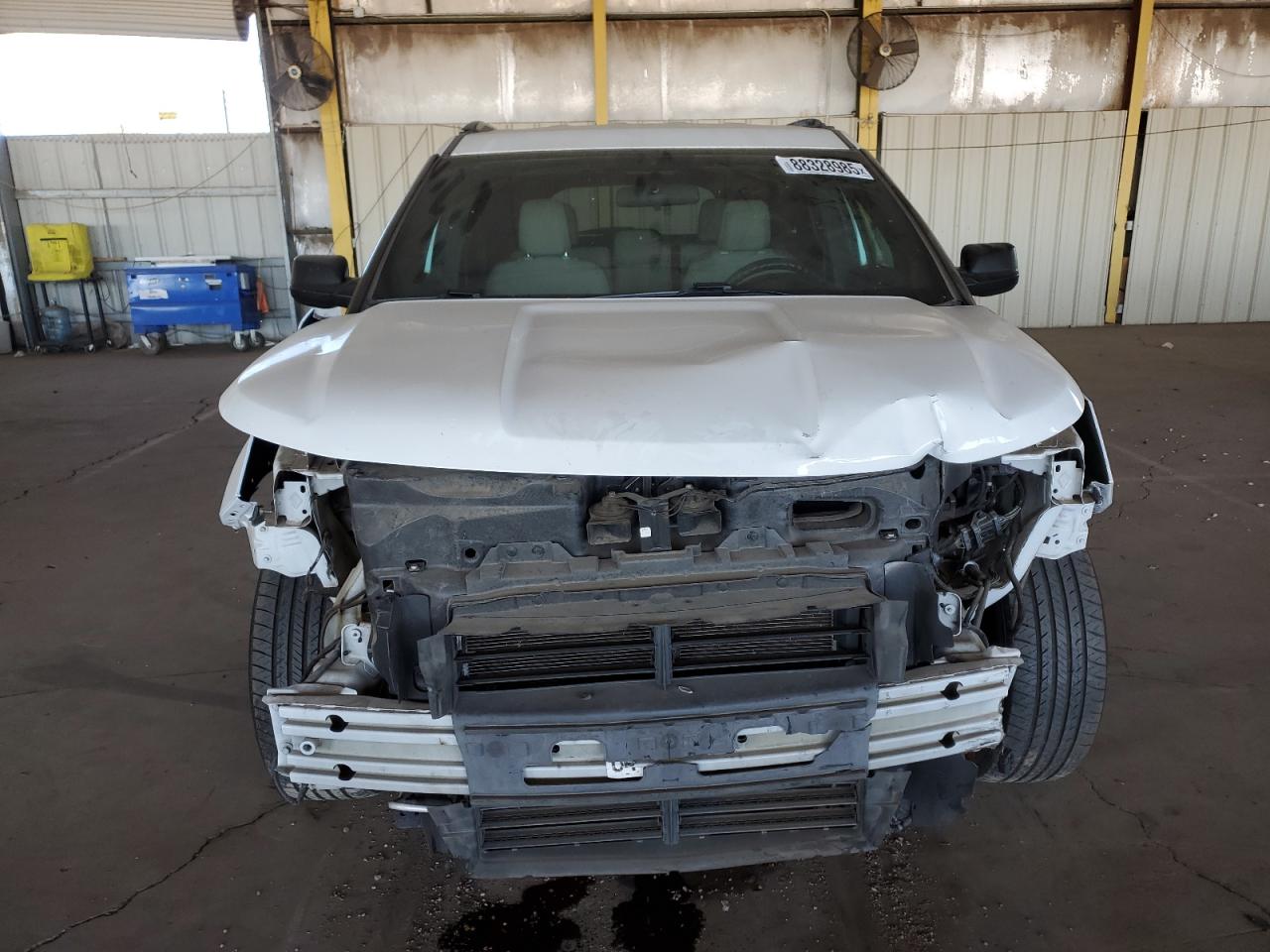 2018 Ford Explorer VIN 1FM5K7B81JGC06489 Copart auction photo, front end / side damage thumbnail 5