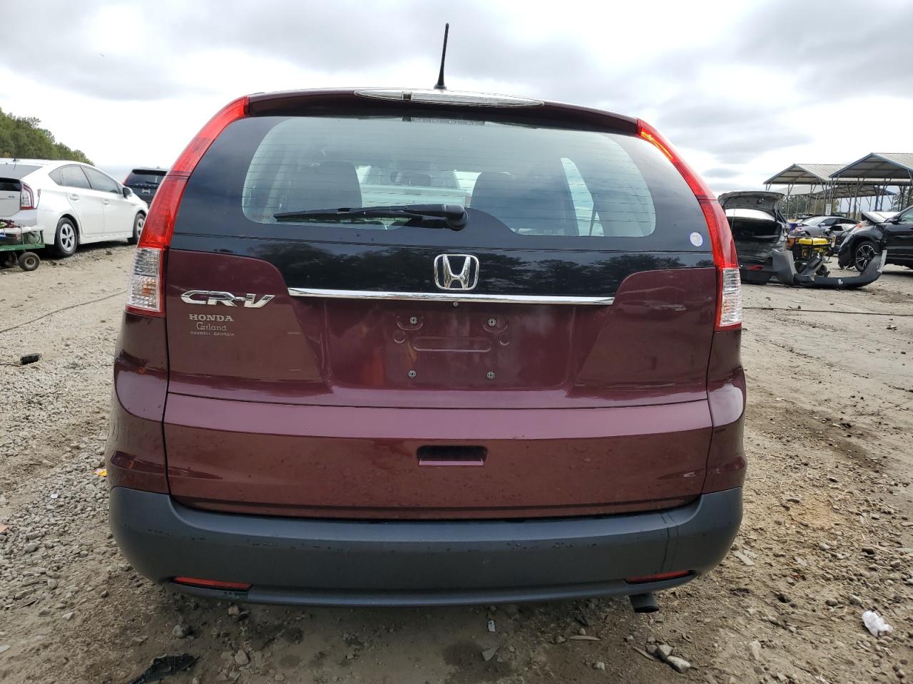 2014 Honda CR-V VIN 5J6RM3H30EL035763 Copart auction photo, front end damage thumbnail 6
