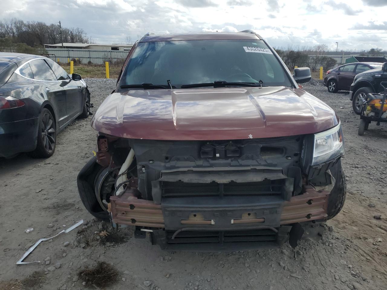 2018 Ford Explorer VIN 1FM5K7D83JGC22416 Copart auction photo, partial repair / undercarriage damage thumbnail 5