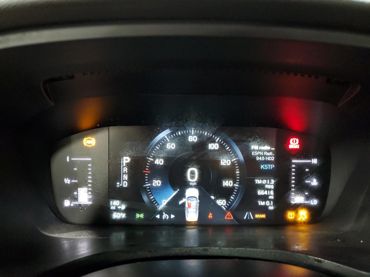 2019 Volvo S60 VIN 7JRA22TK6KG006548 Copart auction photo, all over damage thumbnail 9