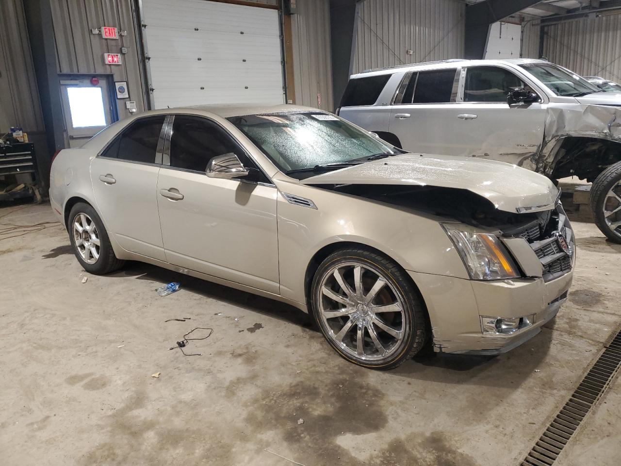 2008 Cadillac CTS VIN 1G6DF577780128590 Copart auction photo, front end damage thumbnail 4