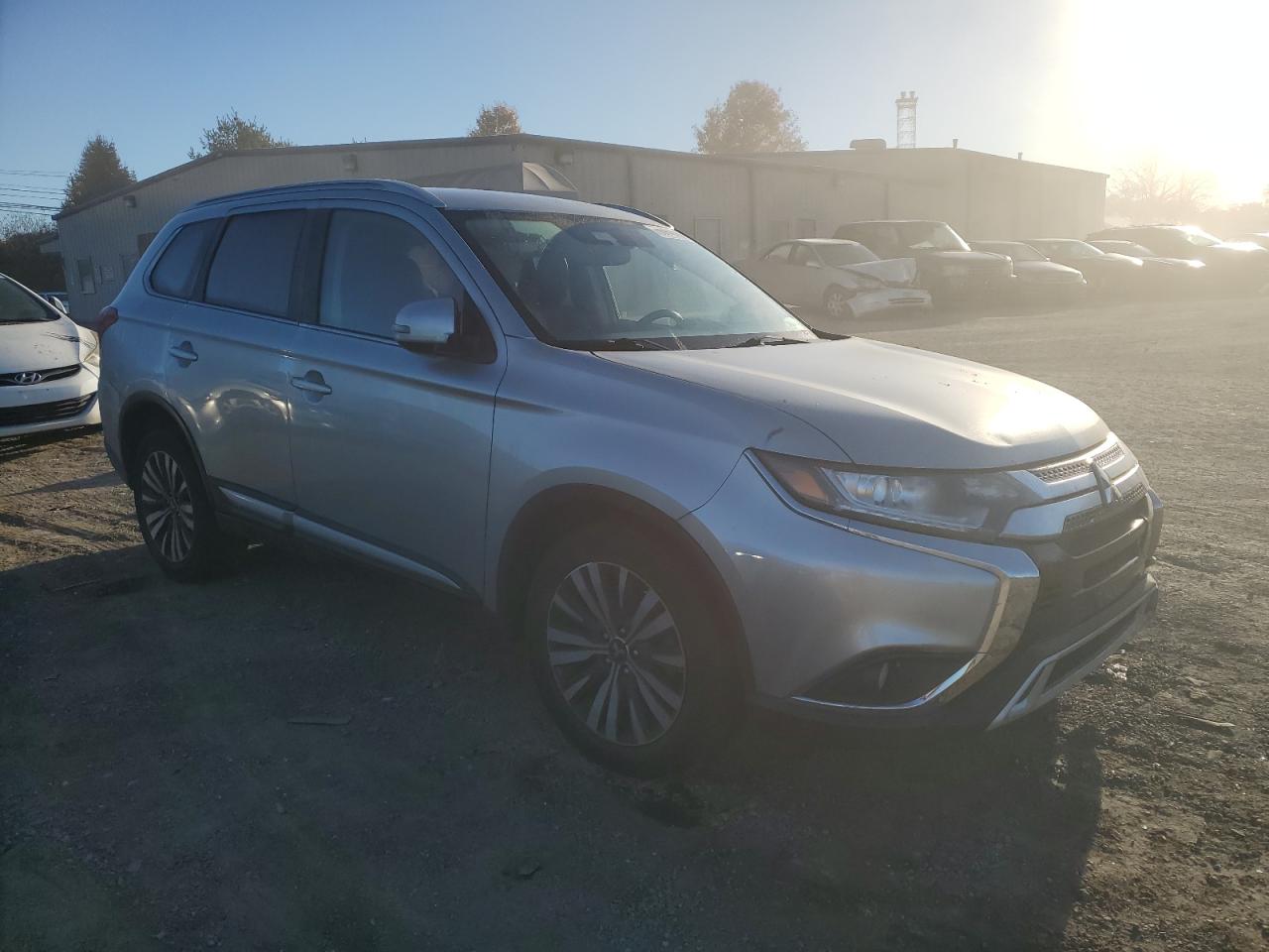2020 Mitsubishi Outlander VIN JA4AZ3A36LZ040551 Copart auction photo, undercarriage / front end damage thumbnail 4