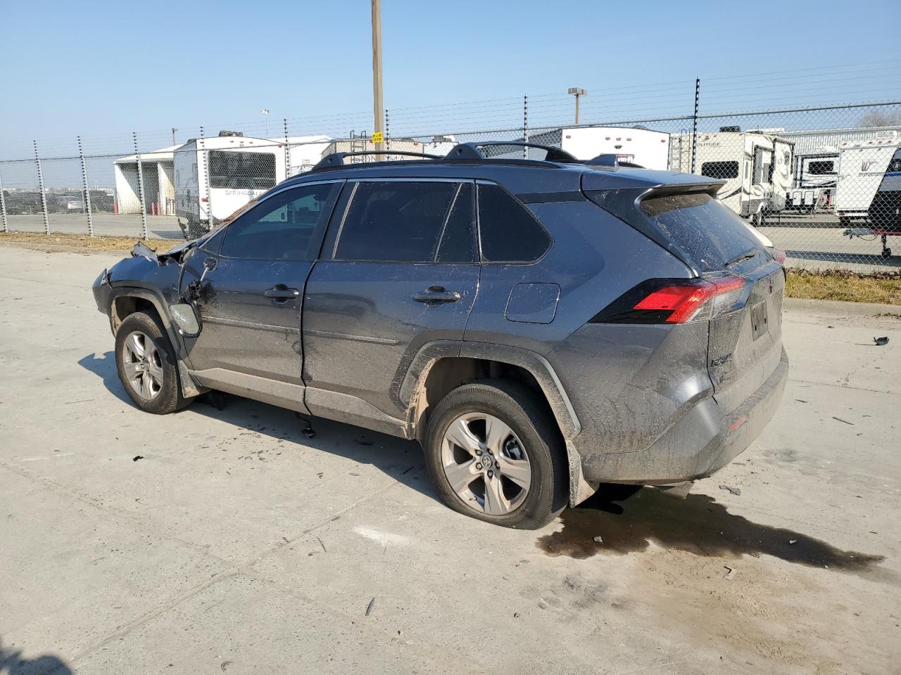 2022 Toyota RAV 4 VIN 2T3P1RFV7NC310329 Copart auction photo, all over damage thumbnail 2