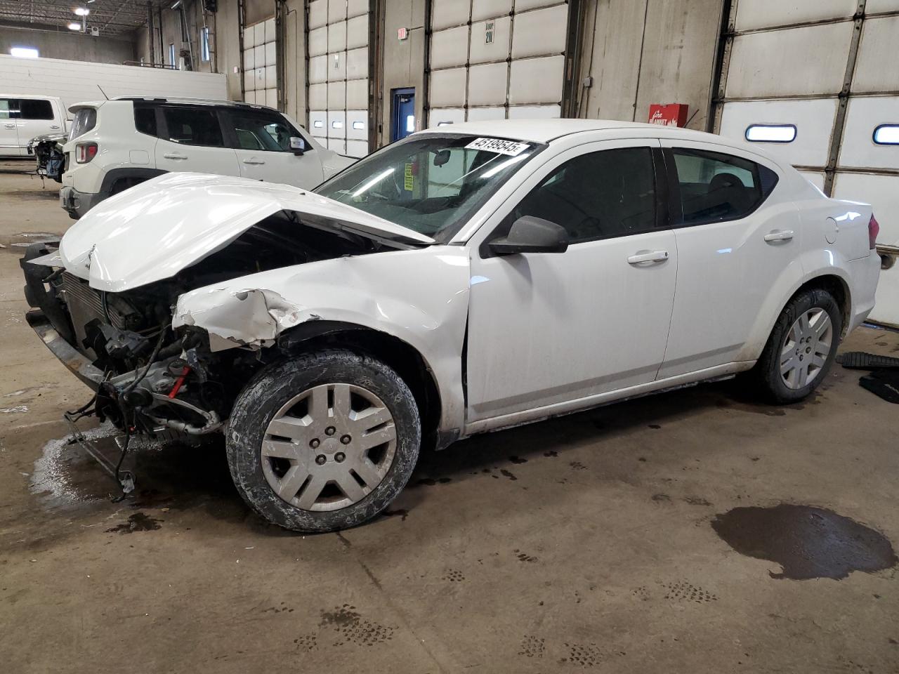 2014 Dodge Avenger VIN 1C3CDZAB9EN162150