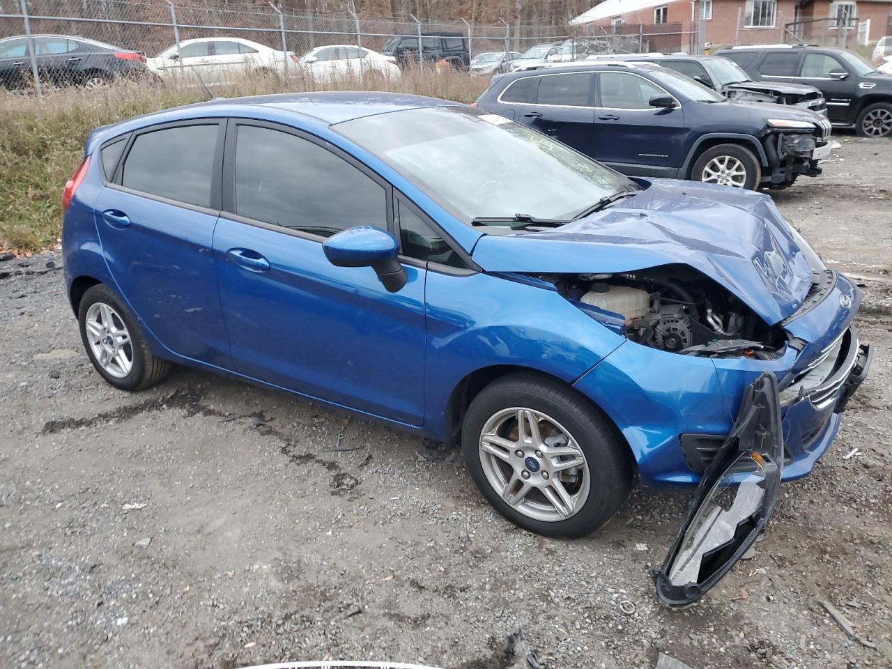 2019 Ford Fiesta VIN 3FADP4EJ4KM101134 Copart auction photo, mechanical / front end damage thumbnail 4