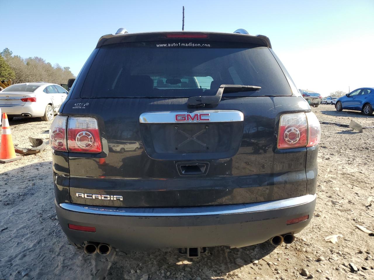 2009 GMC Acadia VIN 1GKER23D19J128703 Copart auction photo, side damage thumbnail 6