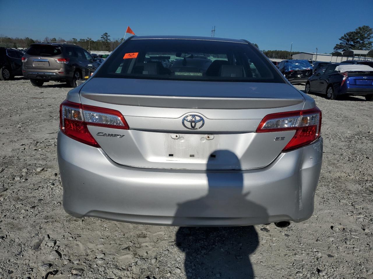 2012 Toyota Camry VIN 4T1BF1FK7CU122644 Copart auction photo, front end / rear end damage thumbnail 6
