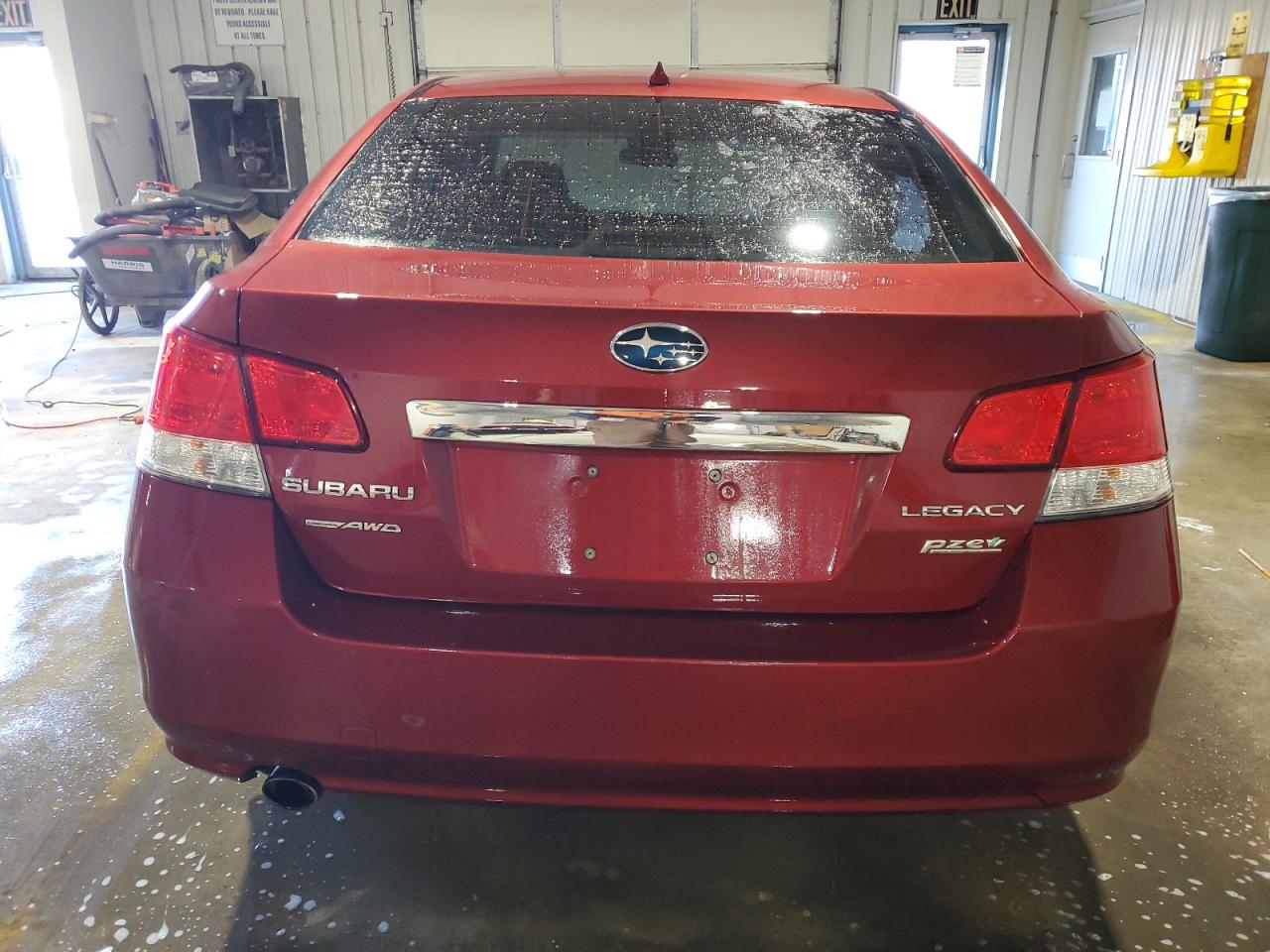 2014 Subaru Legacy VIN 4S3BMBC65E3019075 Copart auction photo, side / undercarriage damage thumbnail 6