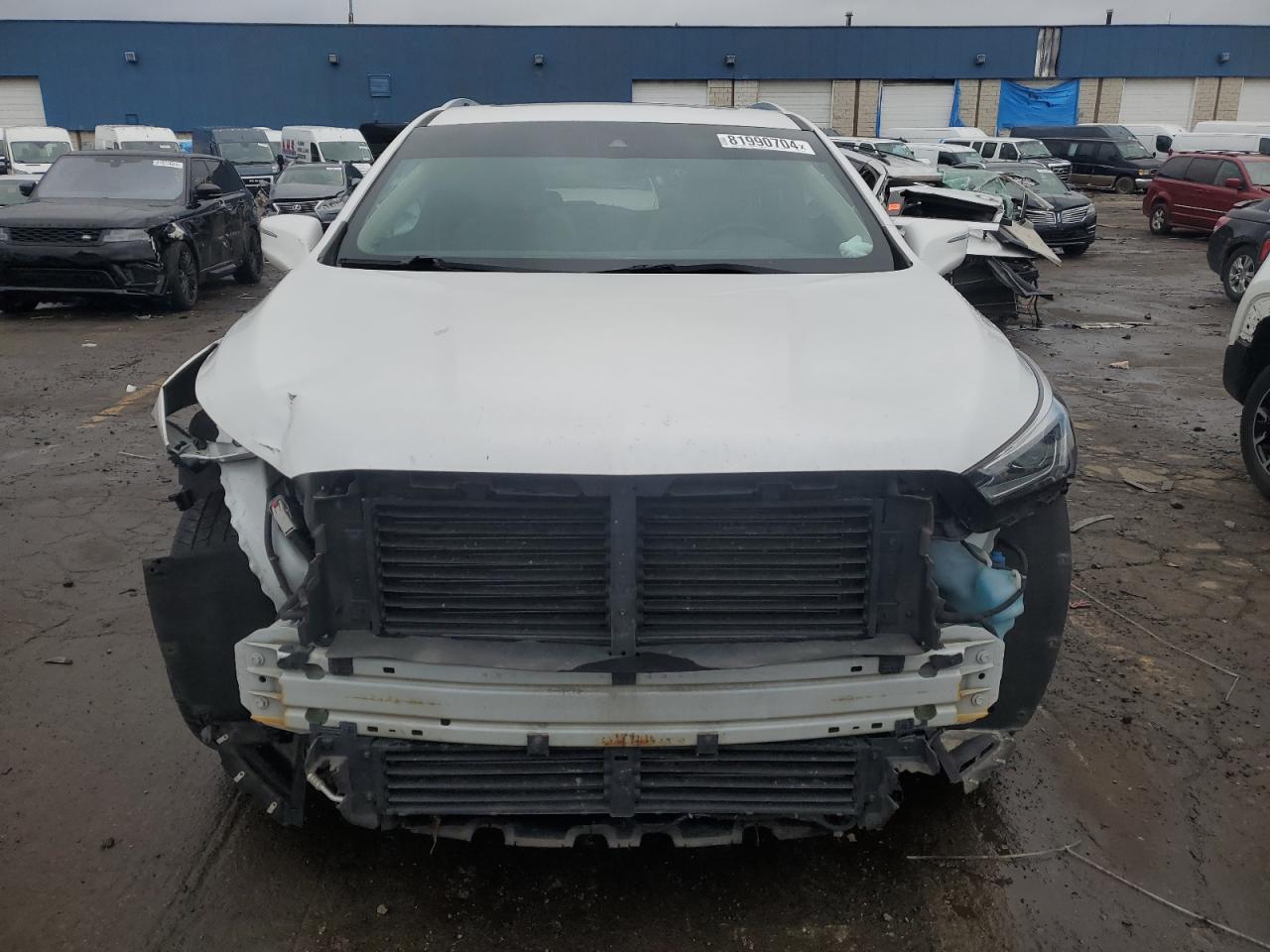 2018 Buick Enclave VIN 5GAEVBKW3JJ122854 Copart auction photo, front end / side damage thumbnail 5