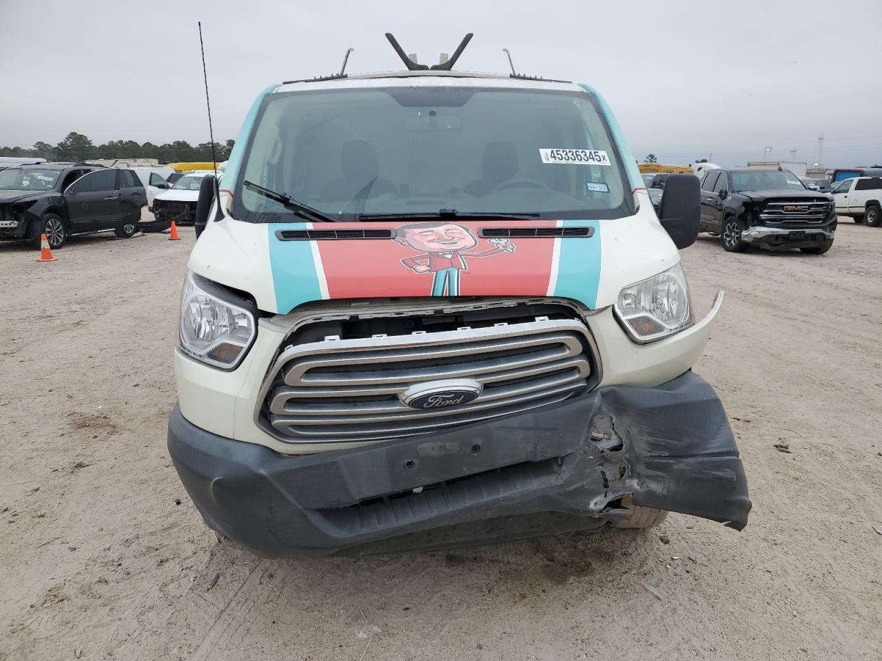2018 Ford Transit VIN 1FTYR1ZM9JKA46775 Copart auction photo, all over / minor dent/scratches damage thumbnail 5