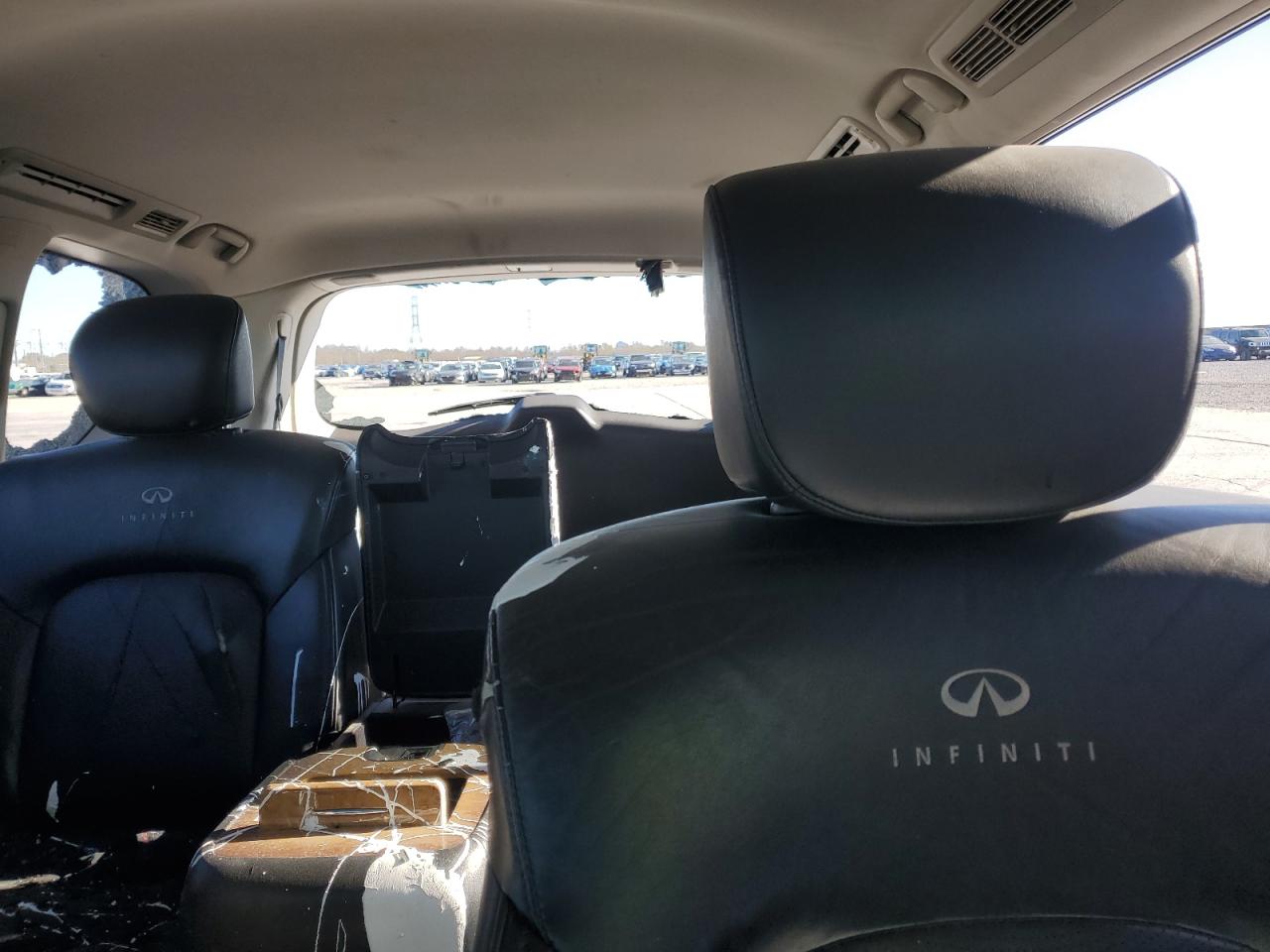 2013 Infiniti QX56 VIN JN8AZ2NF1D9550803 Copart auction photo, vandalism / all over damage thumbnail 10