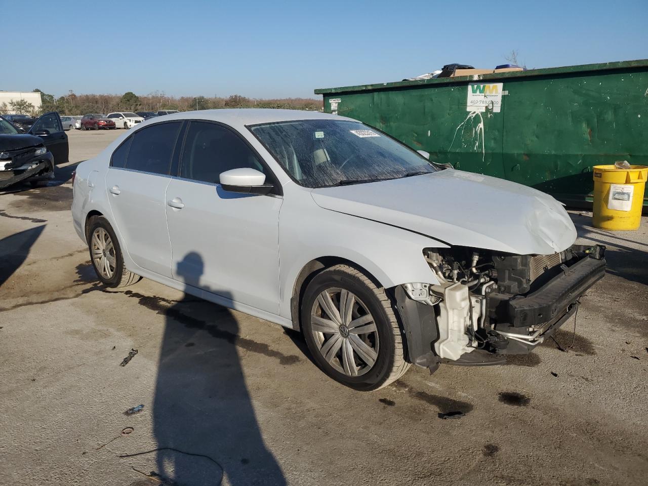 2017 Volkswagen Jetta VIN 3VW2B7AJ7HM264924 Copart auction photo, front end damage thumbnail 4