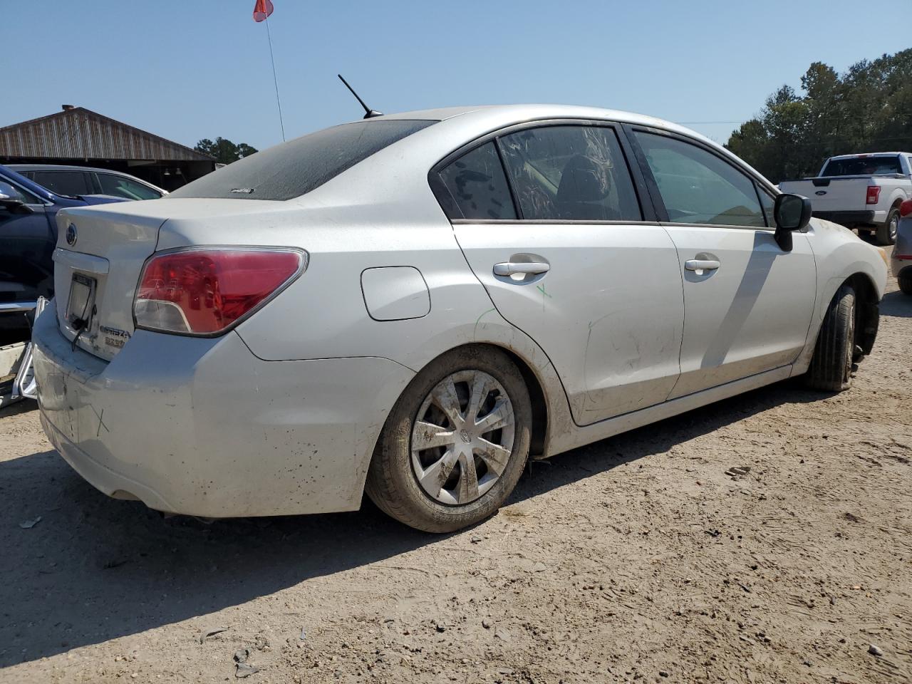 2014 Subaru Impreza VIN JF1GJAA64EH022232 Copart auction photo, front end damage thumbnail 3