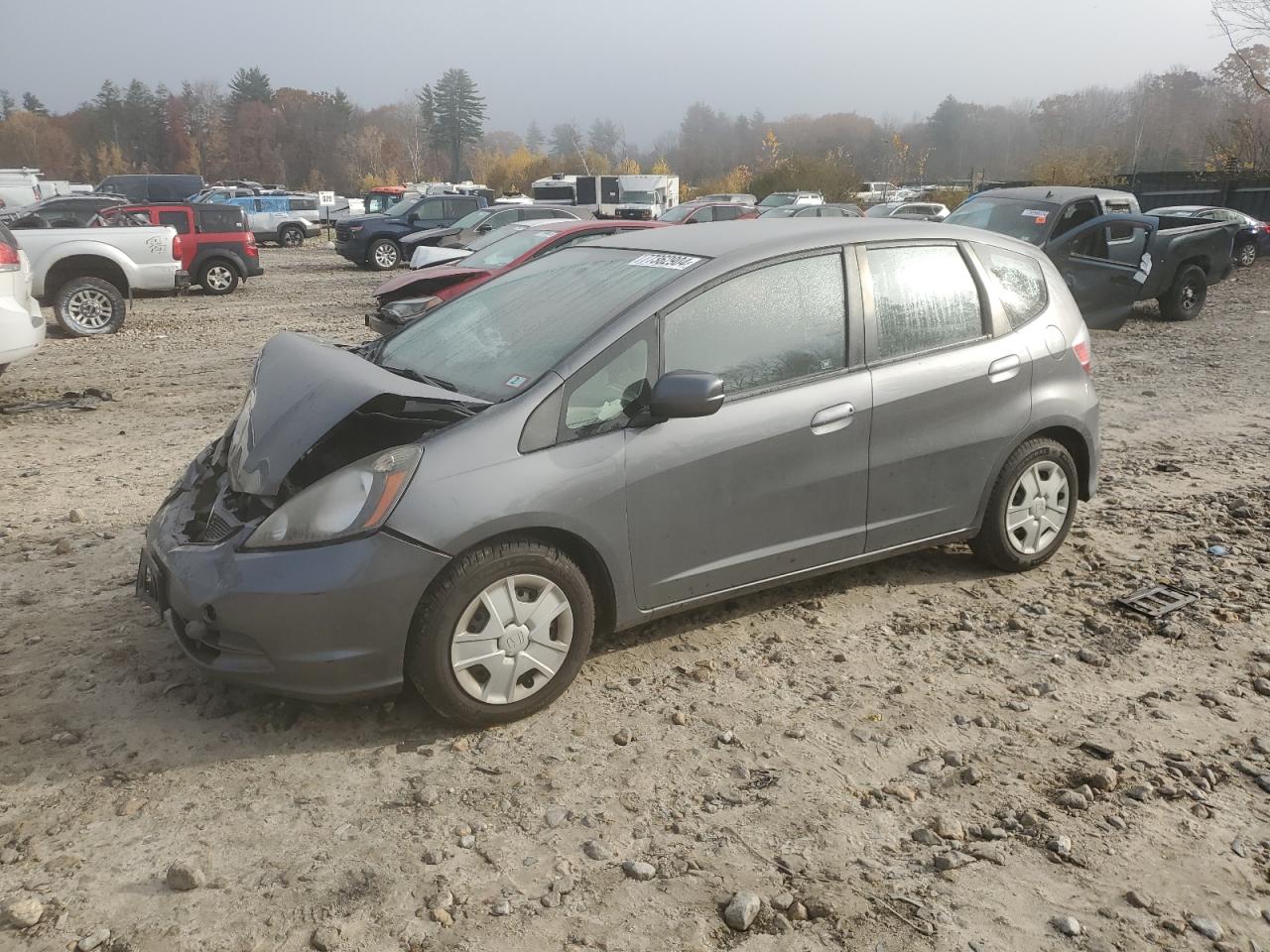2013 Honda Fit VIN JHMGE8H3XDC020384