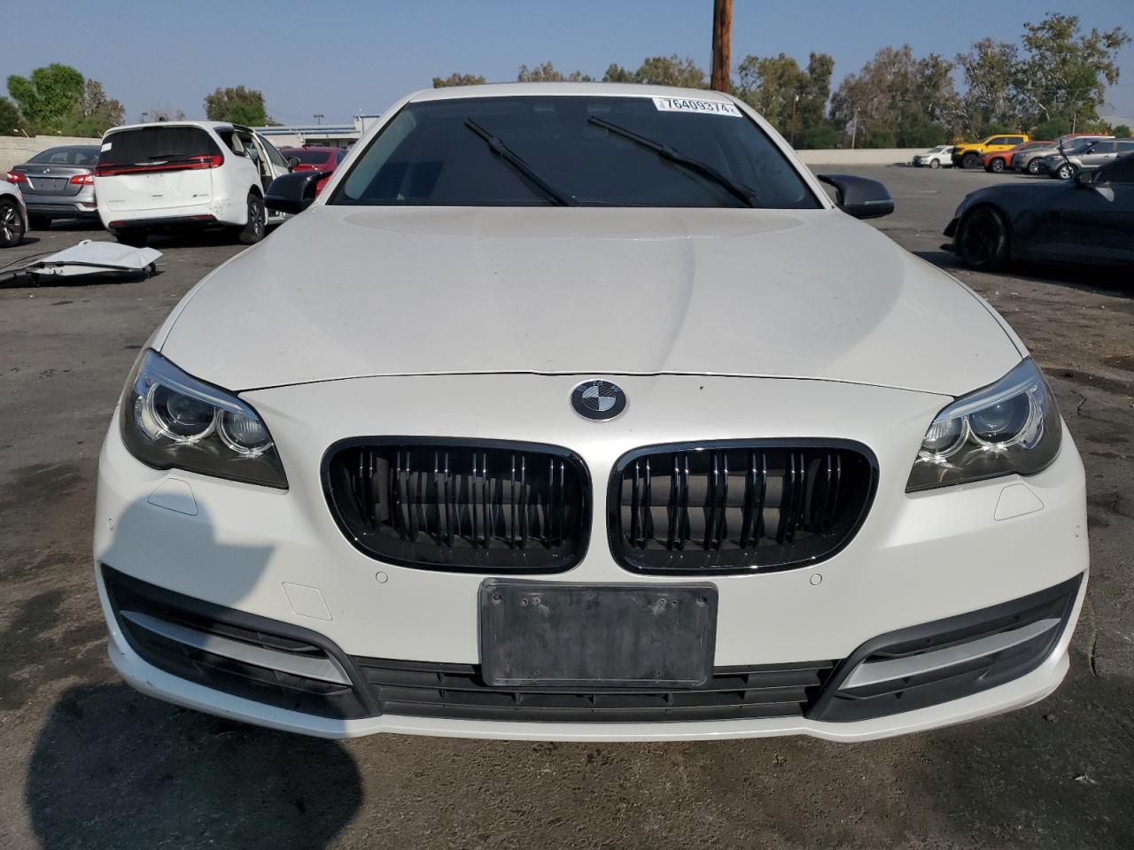 2014 BMW 5er VIN WBA5A5C5XED501479 Copart auction photo, side damage thumbnail 5