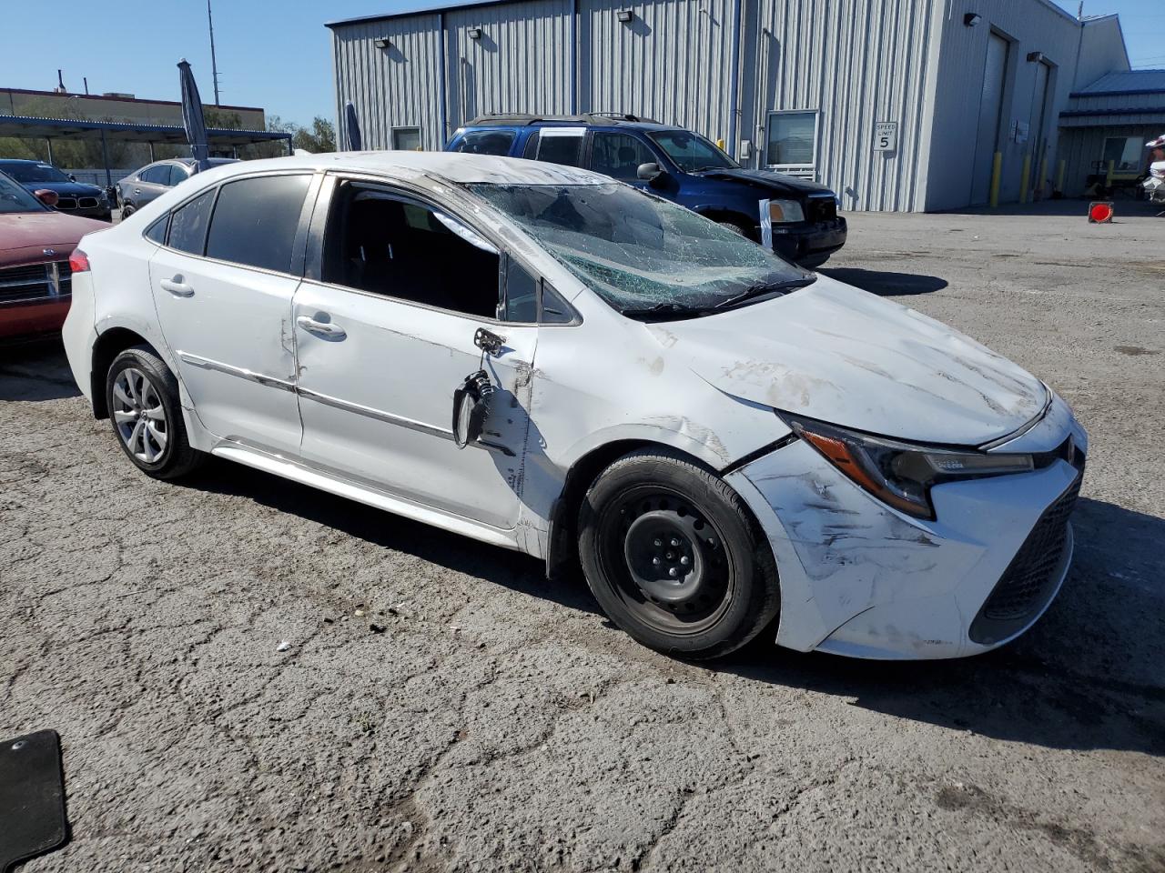 2021 Toyota Corolla VIN JTDEPMAE9MJ167444 Copart auction photo, all over damage thumbnail 4