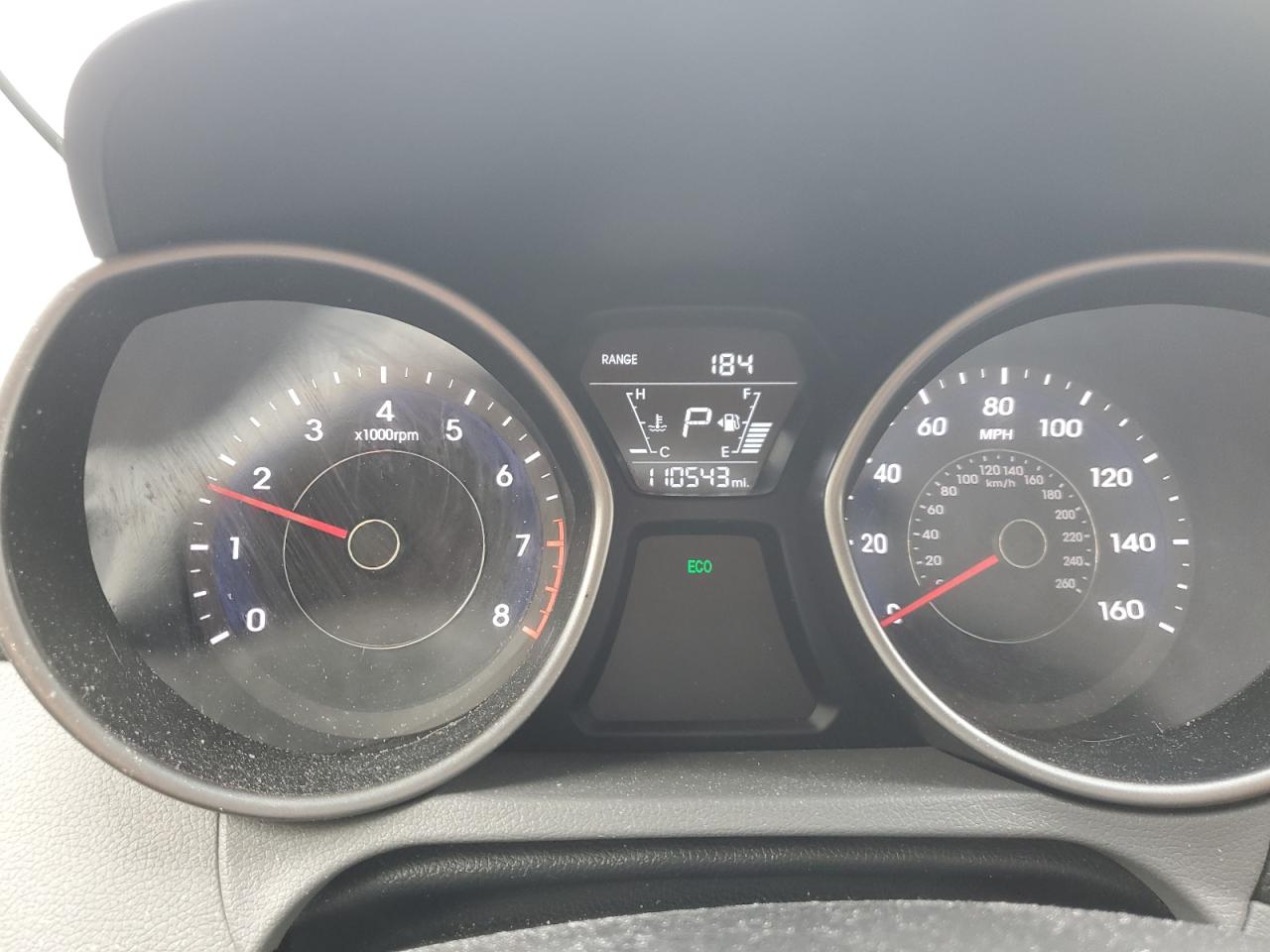 2016 Hyundai Elantra VIN 5NPDH4AE2GH679519 Copart auction photo, undercarriage damage thumbnail 9