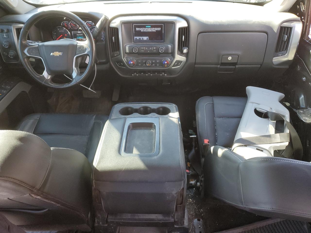 2017 Chevrolet Silverado VIN 1GC1KVEY5HF176271 Copart auction photo, side / rear end damage thumbnail 8