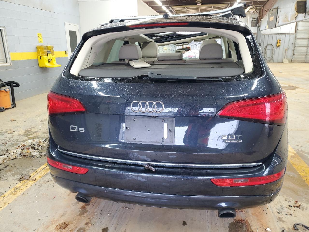 2017 Audi Q5 VIN WA1L2AFP8HA022278 Copart auction photo, all over damage thumbnail 6