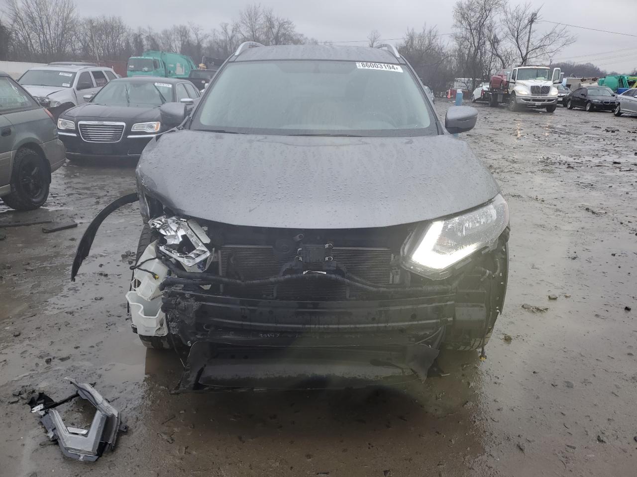 2018 Nissan Rogue VIN KNMAT2MV6JP541138 Copart auction photo, front end damage thumbnail 5