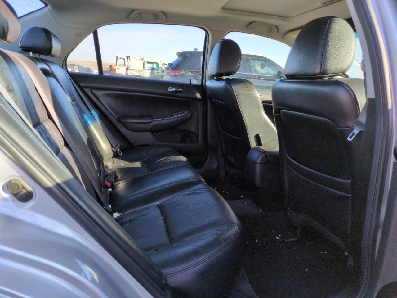 2007 Honda Accord VIN 1HGCM66597A007820 Copart auction photo, top/roof damage thumbnail 10
