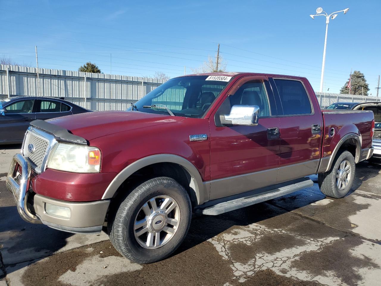 2004 Ford F-150 VIN 1FTPW14554KC57609