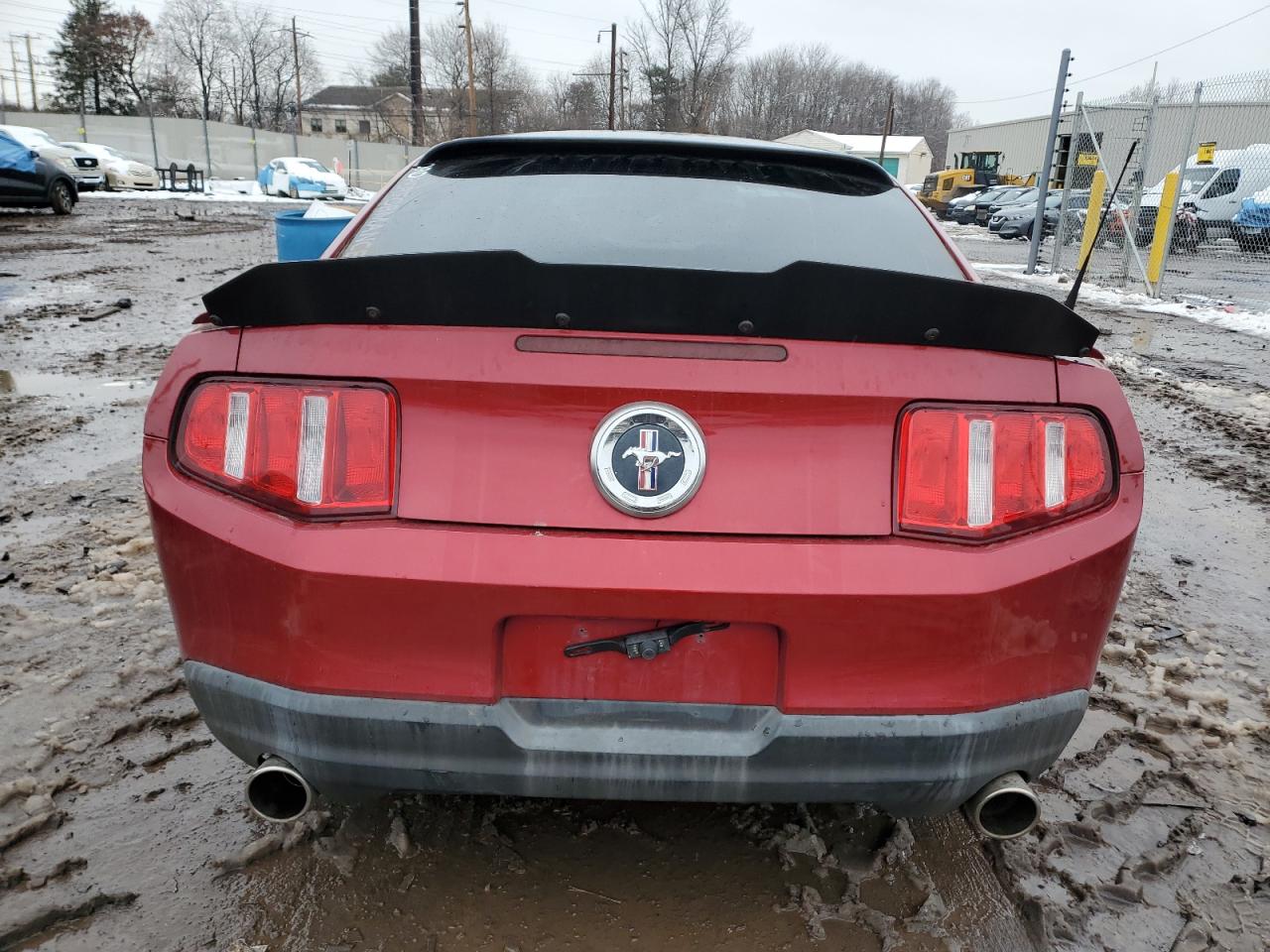 2010 Ford Mustang VIN 1ZVBP8AN9A5144144 Copart auction photo, front end / side damage thumbnail 6