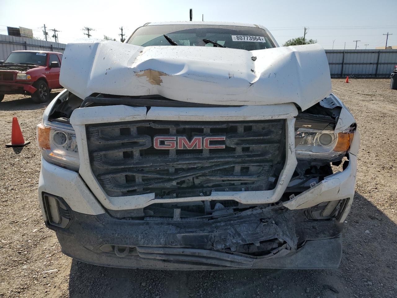 2022 GMC Canyon VIN 1GTG5CEN8N1226603 Copart auction photo, front end / minor dent/scratches damage thumbnail 5
