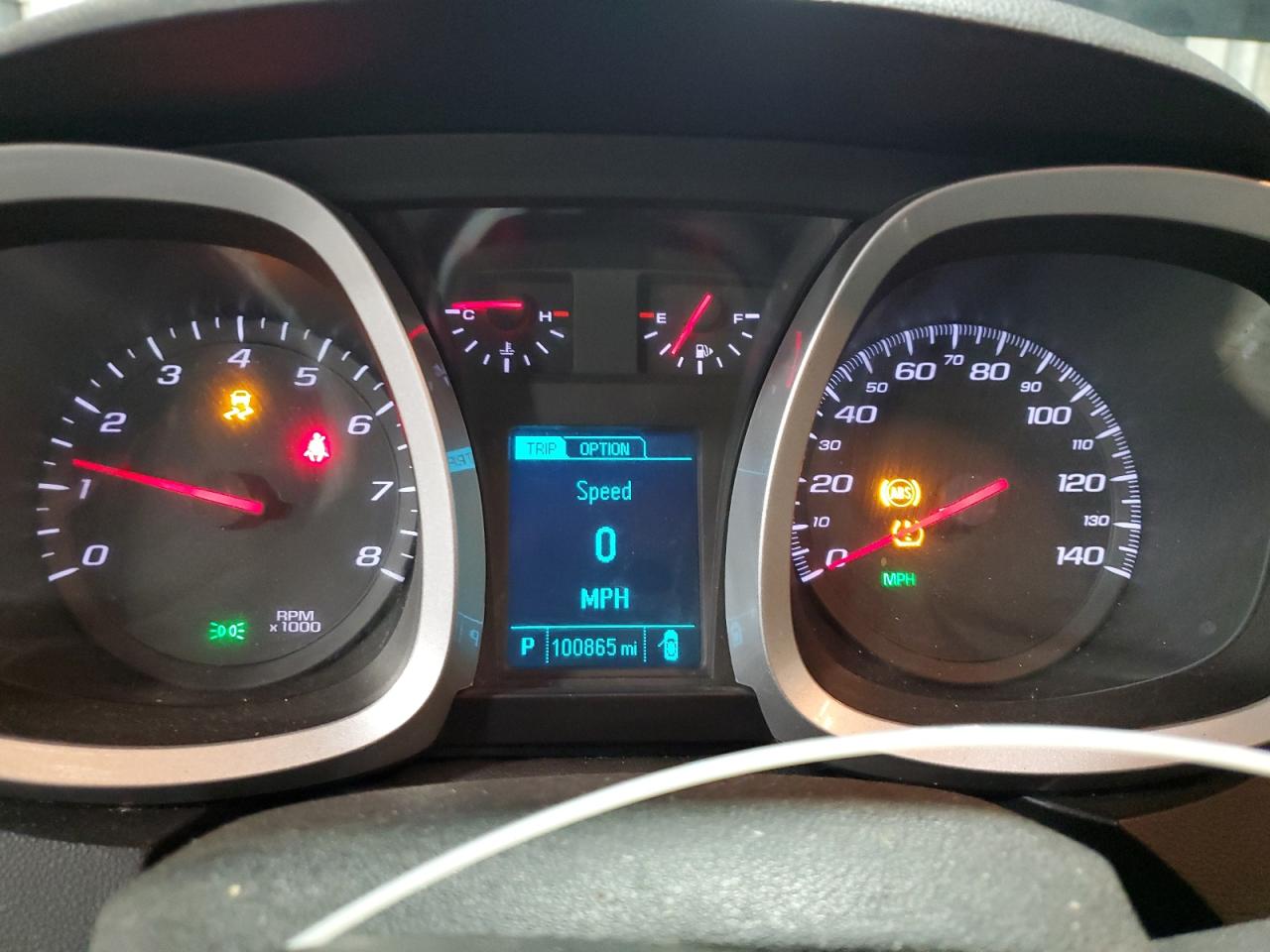 2015 Chevrolet Equinox VIN 2GNALBEK8F6321809 Copart auction photo, front end damage thumbnail 9