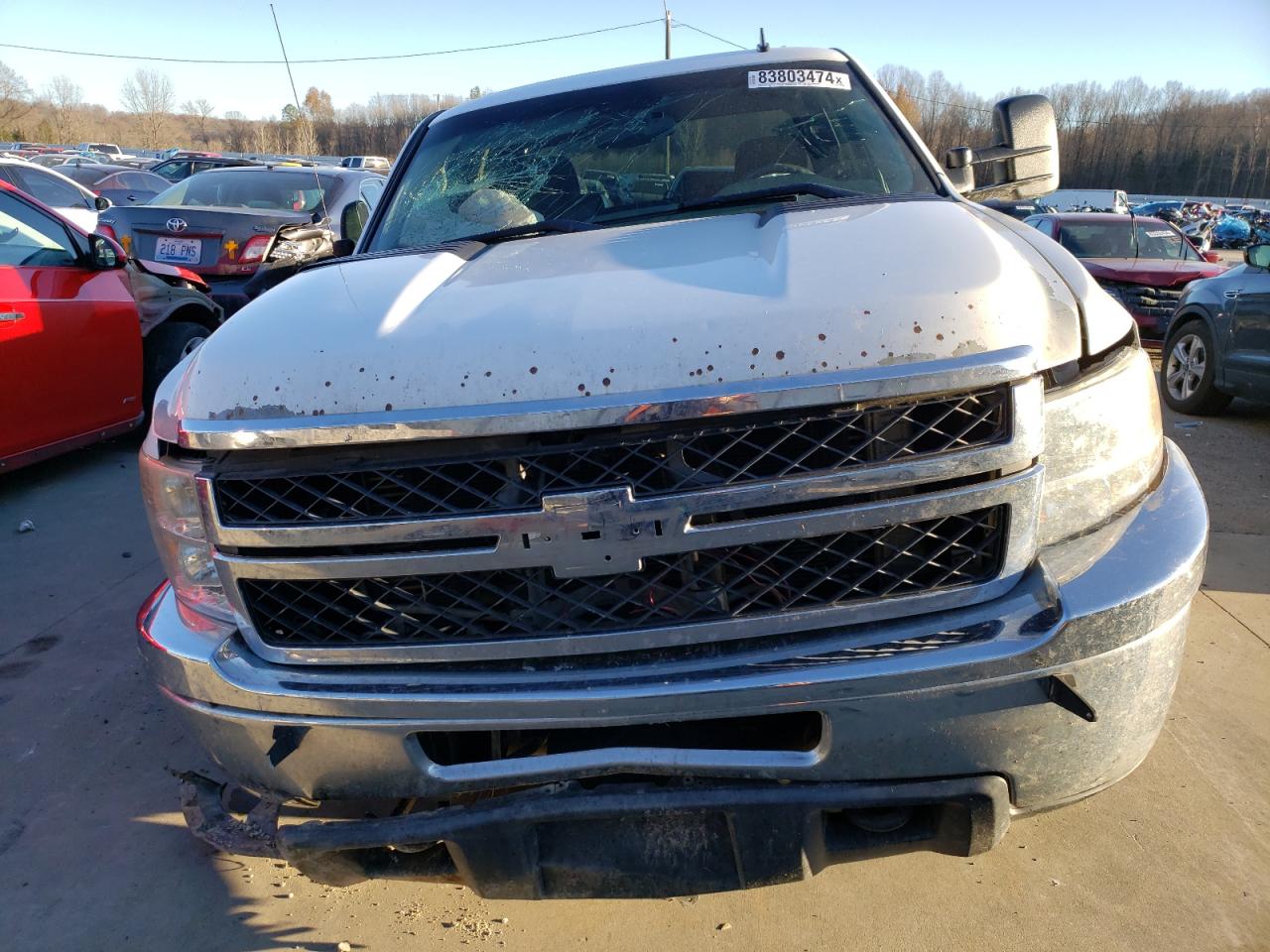 2012 Chevrolet Silverado VIN 1GC4KZC81CF120568 Copart auction photo, undercarriage / all over damage thumbnail 5
