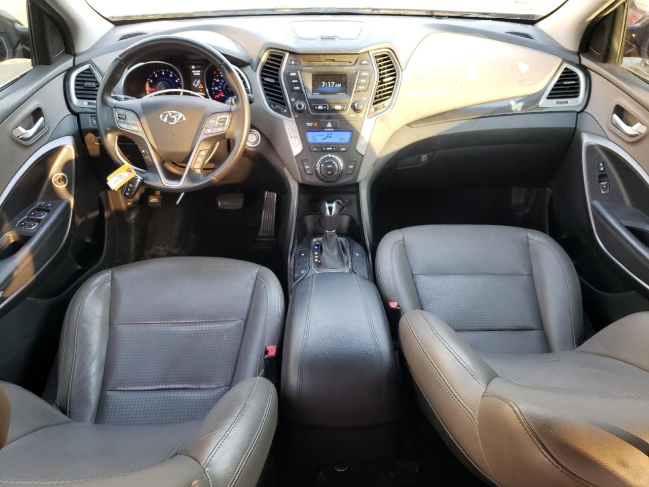 2013 Hyundai Santa Fe VIN 5XYZU3LA6DG072967 Copart auction photo, rear end damage thumbnail 8